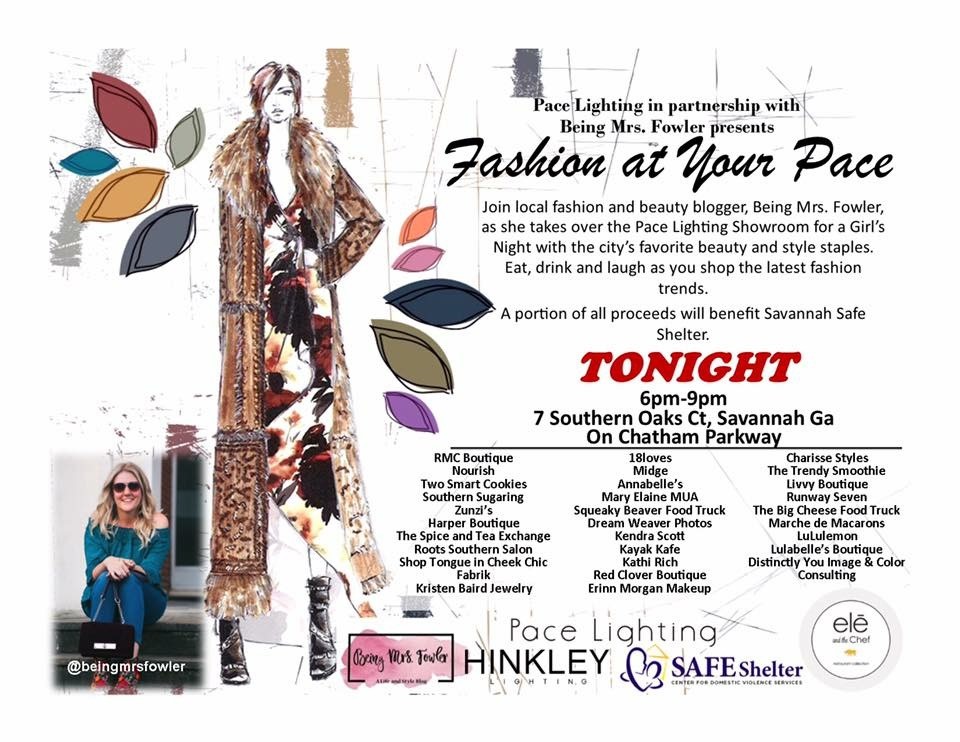 Fashion at Your Pace Invitation