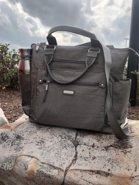 Savannah Blogger, Being Mrs. Fowler, Tackles Motherhood with Baggallini 3 in 1 Backpack, mom style, women's fashion, modest outfit